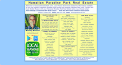Desktop Screenshot of hawaiianparadisepark.com
